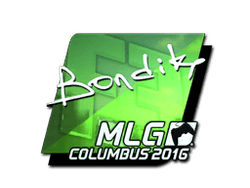 Sticker | bondik (Foil) | MLG Columbus 2016