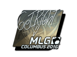 Sticker | GeT_RiGhT (Foil) | MLG Columbus 2016