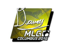 Sticker | DAVEY (Foil) | MLG Columbus 2016