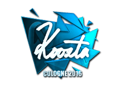 Sticker | koosta (Foil) | Cologne 2016
