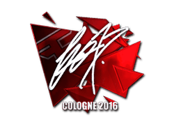 Sticker | fox (Foil) | Cologne 2016