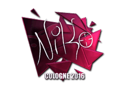 Sticker | NiKo (Foil) | Cologne 2016