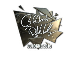 Sticker | f0rest (Foil) | Cologne 2016