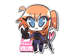 Sticker | Kawaii Killer CT