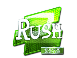 Sticker | RUSH (Foil) | Atlanta 2017