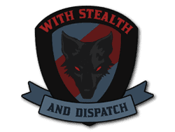 Sticker | Black Dog