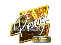 Sticker | pronax (Foil) | Atlanta 2017