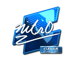 Sticker | nitr0 (Foil) | Atlanta 2017