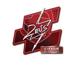 Sticker | Zeus | Atlanta 2017