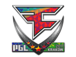 Sticker | FaZe Clan (Holo) | Krakow 2017