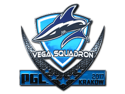 Sticker | Vega Squadron (Foil) | Krakow 2017