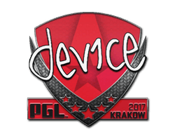 Sticker | device | Krakow 2017