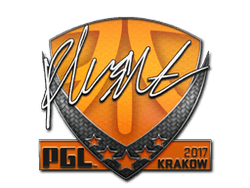 Sticker | flusha | Krakow 2017
