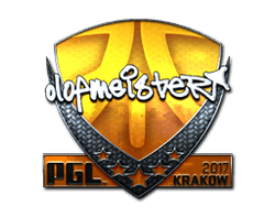 Sticker | olofmeister (Foil) | Krakow 2017