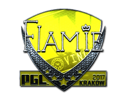 Sticker | flamie (Foil) | Krakow 2017