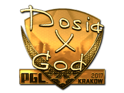 Sticker | Dosia (Gold) | Krakow 2017