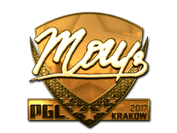 Sticker | mou (Gold) | Krakow 2017