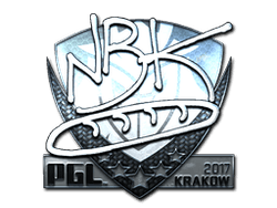 Sticker | NBK- (Foil) | Krakow 2017