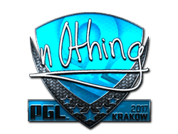 Sticker | n0thing (Foil) | Krakow 2017