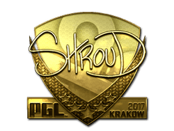 Sticker | shroud (Gold) | Krakow 2017
