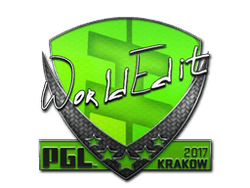 Sticker | WorldEdit | Krakow 2017