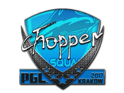 Sticker | chopper | Krakow 2017