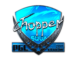 Sticker | chopper (Foil) | Krakow 2017