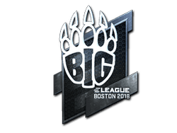 Sticker | BIG (Foil) | Boston 2018