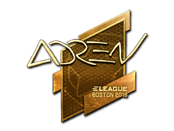 Sticker | AdreN (Gold) | Boston 2018