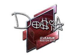 Sticker | Dosia (Foil) | Boston 2018