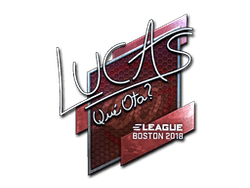 Sticker | LUCAS1 (Foil) | Boston 2018