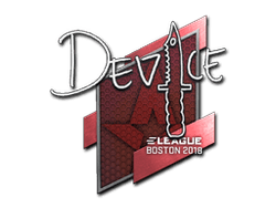 Sticker | device | Boston 2018