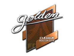 Sticker | Golden | Boston 2018