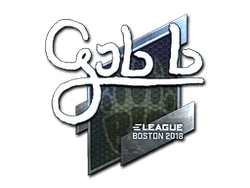 Sticker | gob b (Foil) | Boston 2018