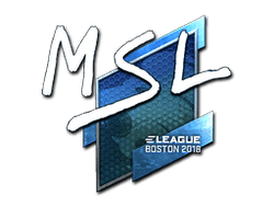 Sticker | MSL (Foil) | Boston 2018