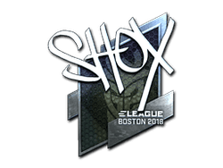 Sticker | shox (Foil) | Boston 2018