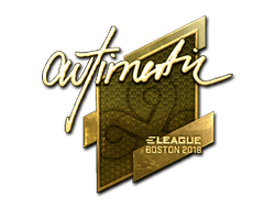 Sticker | autimatic (Gold) | Boston 2018