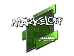 Sticker | markeloff | Boston 2018