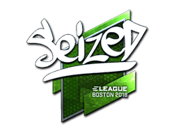 Sticker | seized (Foil) | Boston 2018