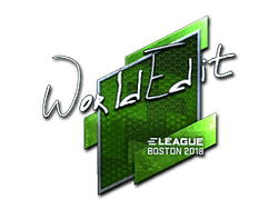 Sticker | WorldEdit (Foil) | Boston 2018