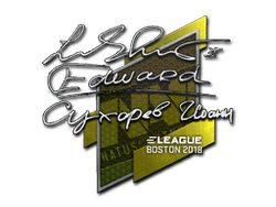 Sticker | Edward | Boston 2018