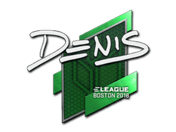 Sticker | denis | Boston 2018