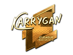 Sticker | karrigan (Gold) | Boston 2018