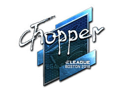 Sticker | chopper (Foil) | Boston 2018