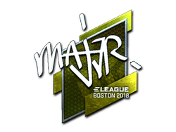 Sticker | MAJ3R (Foil) | Boston 2018