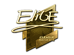 Sticker | EliGE (Gold) | Boston 2018