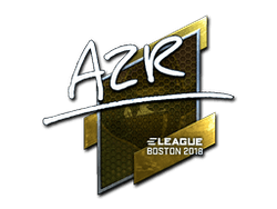 Sticker | AZR (Foil) | Boston 2018