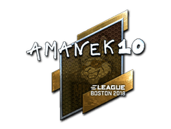 Sticker | AmaNEk (Foil) | Boston 2018