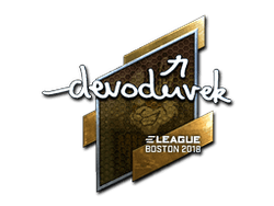 Sticker | devoduvek (Foil) | Boston 2018