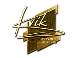 Sticker | Kvik (Gold) | Boston 2018